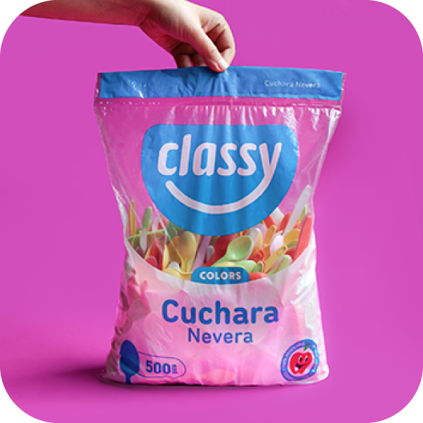 CUCHARA NEVERA COLORS CLASSY